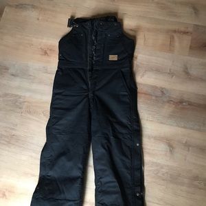 Schmidt Men’s Quilt Lined Overalls